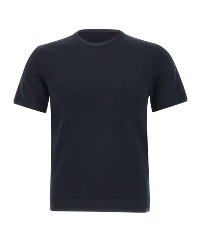Woolrich Round Neck T-shirt In Black