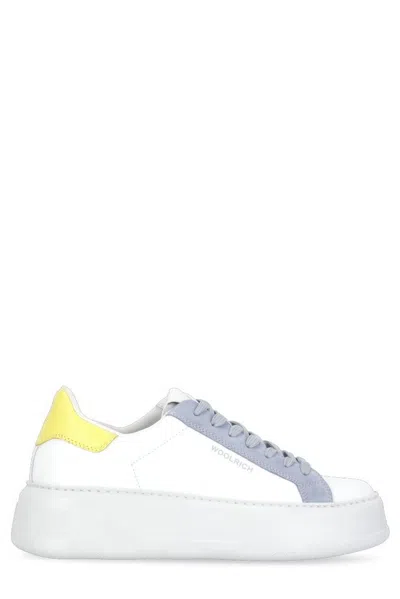 WOOLRICH WOOLRICH ROUND TOE CHUNKY COURT SNEAKERS