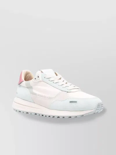 WOOLRICH ROUND TOE LOW TOP SNEAKERS WITH VIBRAM® SOLE