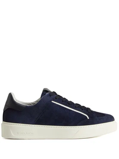 Woolrich Round-toe Trainers In Blau