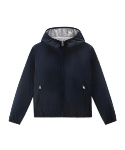 Woolrich Ryker Hooded Jacket In Black
