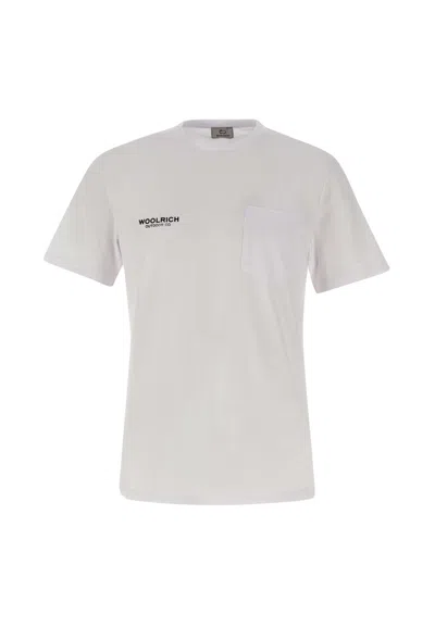 Woolrich Safari Cotton T-shirt In White