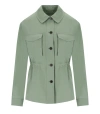 Woolrich Sage Green Overshirt In Green