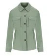Woolrich Sage Green Overshirt