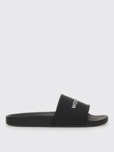 WOOLRICH SANDALS WOOLRICH MEN COLOR BLACK,H01188002