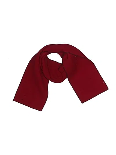 Pre-owned Woolrich Scarf In Burgundy