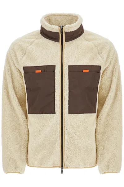 Woolrich Sherpa Fleece Sweatshirt By Todd Snyder In Neutral