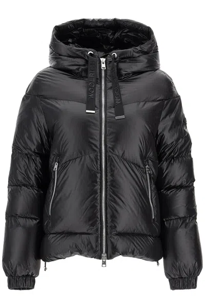 Woolrich "shiny Nylon Aliquipp In Black