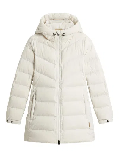 WOOLRICH WOOLRICH SHIRLEY DOWN JACKET IN MICROFIBER