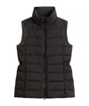 Woolrich Shirley Quilted High-neck Gilet In Black