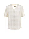WOOLRICH CHECKED COTTON SHIRT