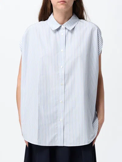 Woolrich Shirt Woman In Blue