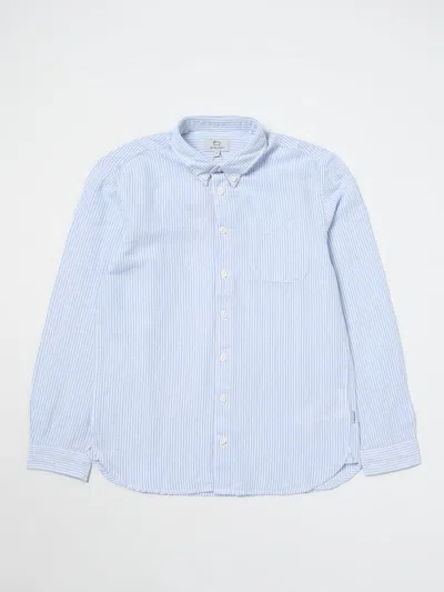 Woolrich Shirt  Kids Color Blue