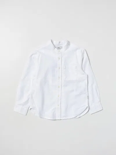 Woolrich Shirt  Kids Color White