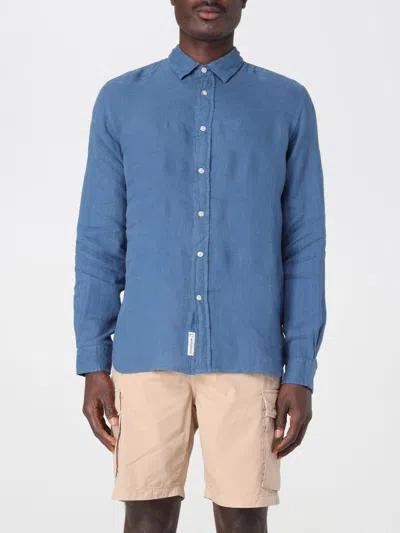 Woolrich Shirt  Men Color Blue
