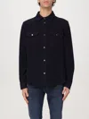 Woolrich Wool Shirt Jacket In Blau