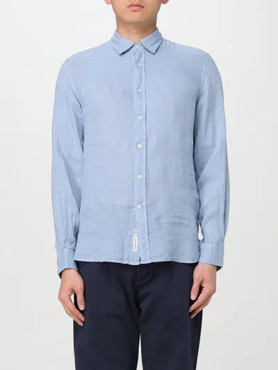 Woolrich Shirts In Blue