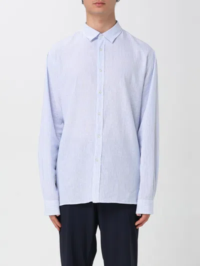 Woolrich Shirt  Men Color Gnawed Blue