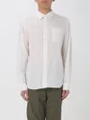 Woolrich Long Sleeve Button-down Shirt In White