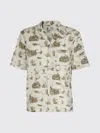 Woolrich Graphic-print Cotton Shirt In Multi