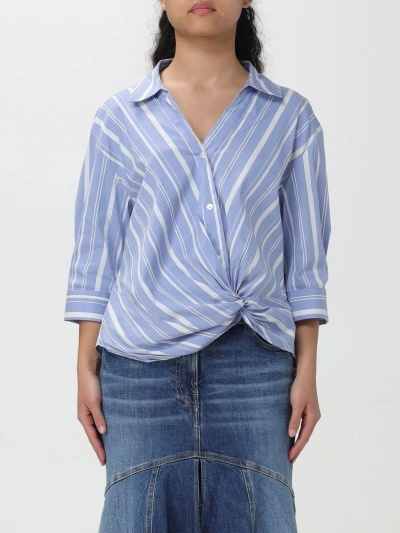 Woolrich Shirt  Woman Color Gnawed Blue