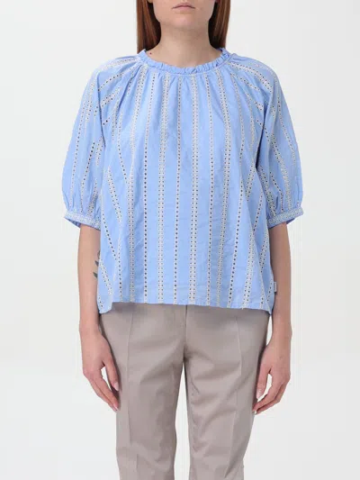 Woolrich Shirt  Woman Color Gnawed Blue