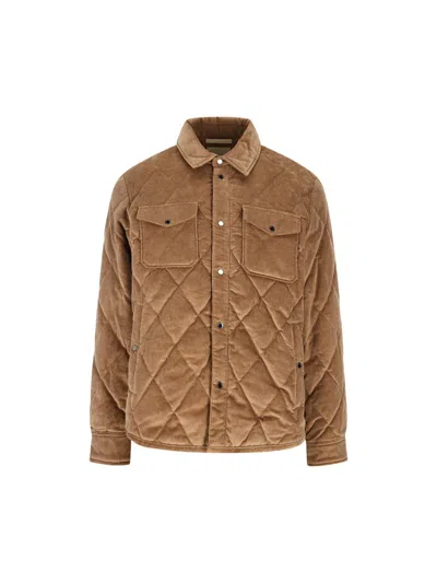 Woolrich Shirts In Brown