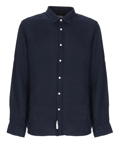 Woolrich Shirts In Blue