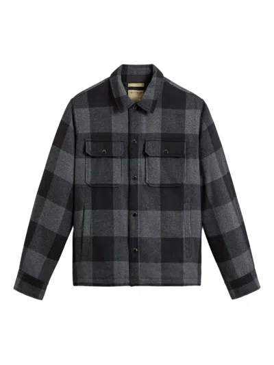 Woolrich Shirts Buffalo In Black