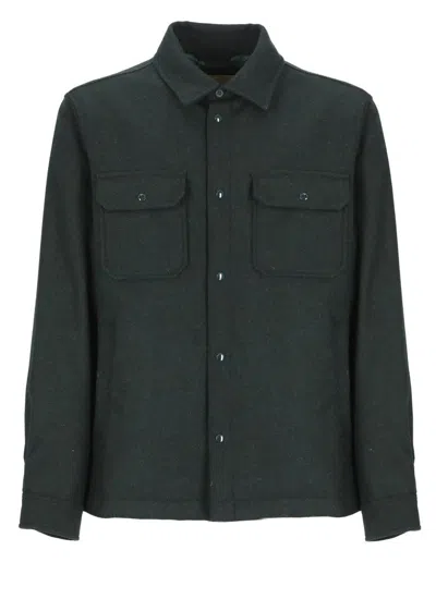 Woolrich Alaskan Overshirt In Green