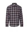 Woolrich Checked Buttoned Shirt In Multicolour