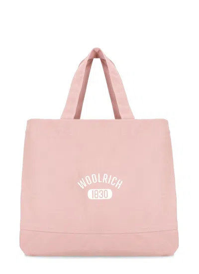Woolrich Shopper Tote Bag In Pink