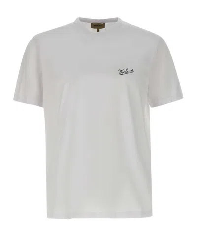 Woolrich Short Sleeve T-shirt In White