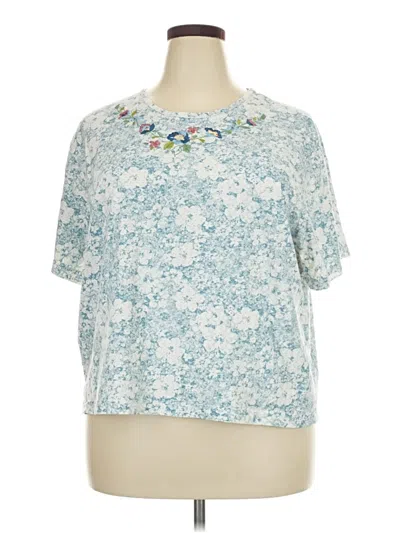 Pre-owned Woolrich Short Sleeve T-shirt In Blue