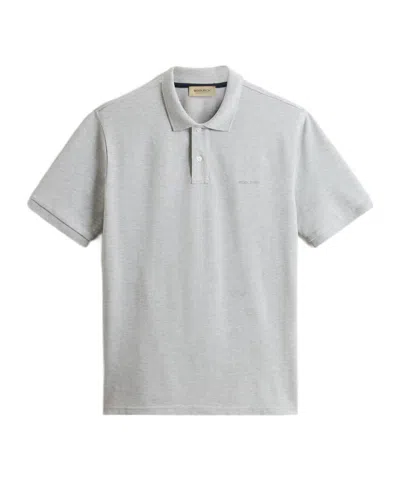 Woolrich Short-sleeved Polo Shirt In White