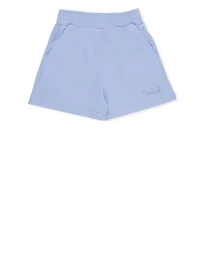 Woolrich Kids' Shorts With Logo In Blue
