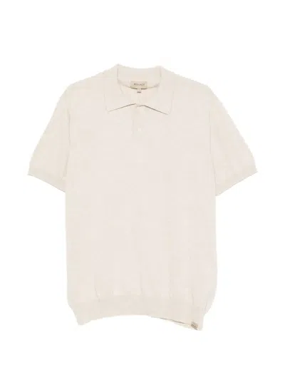 Woolrich Short-sleeved Polo Shirt For Men In Neutral