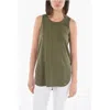 Woolrich Side Splits Oversized Top With Breast Pocket