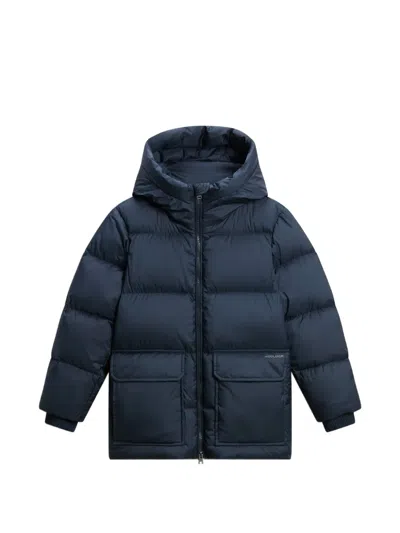Woolrich Kids' Sierra Quilted Jacket In Blue