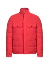 Woolrich Sierra Stag Down Jacket In Red