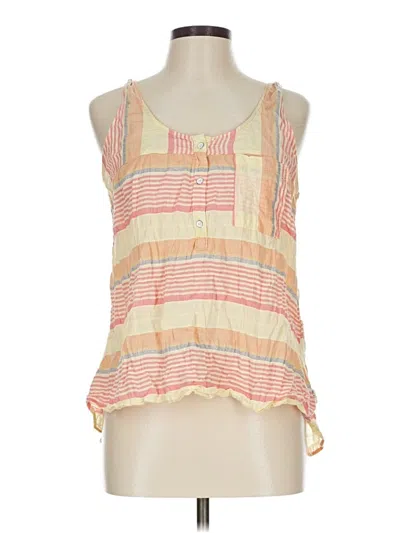 Pre-owned Woolrich Sleeveless Blouse In Orange