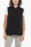 Woolrich Sleeveless Sailing Lightweight Down Jacket In Black
