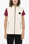 Woolrich Sleeveless Sailing Lightweight Down Jacket In Pink