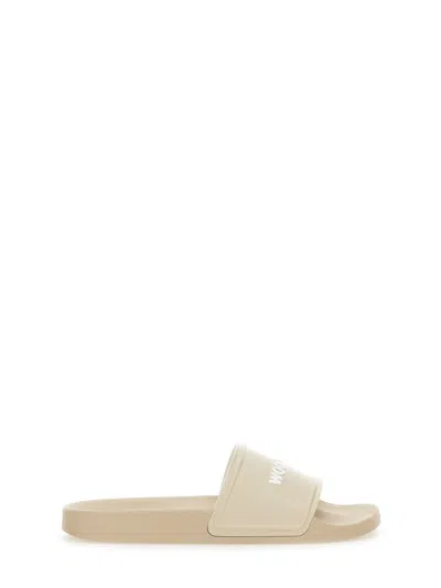 Woolrich Slide Sandal With Logo