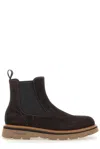 Woolrich Slip-on Chelsea Boots In Brown