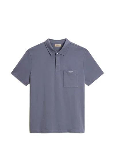 Woolrich Slub-jersey Pocket Polo Shirt In Multi