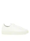 Woolrich Arrow Leather Sneakers In White