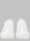 Woolrich Lace Up Low Top Shoes Rubber Sole In White