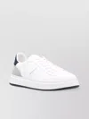 Woolrich Sneaker With Contrast Heel Panel In White