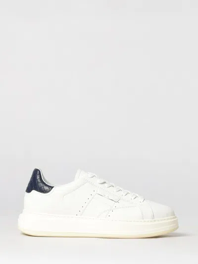 Woolrich Arrow Lace-up Sneakers In White